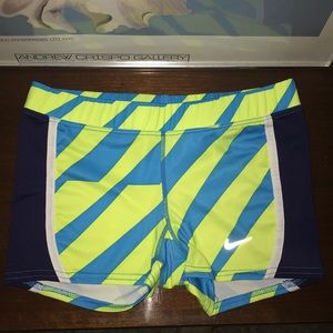Nike dri fit compression shorts colorful size xs